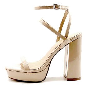 Patent Ankle Strap Platform