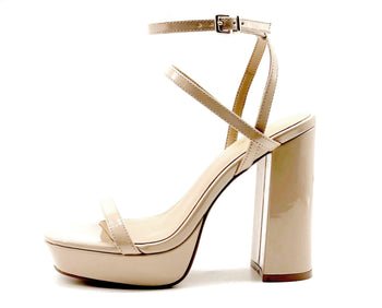 Patent Ankle Strap Platform