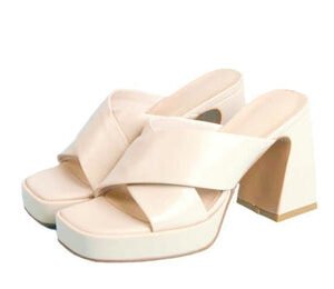 Luxe Platform Cross Mule